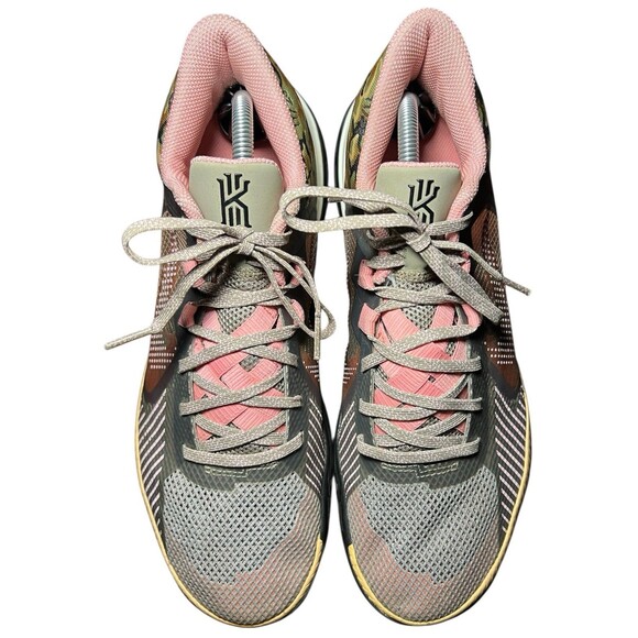 Nike Kyrie Flytrap 5 Moon Fossil/Pink Gaze Camo Men’s Shoe Size 10.5, CZ4100-005 - Picture 7 of 11